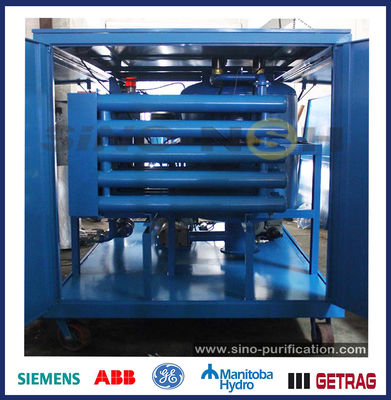 12000L/H Flow Rate Turbine Oil Purifier with Carbon Steel Construction and Vacuum Separation Technology