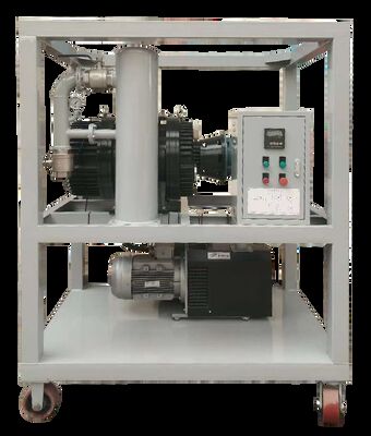 Vacuum Pump Unit 2160m³/h Movable Transformer Evacuation 0.05 Pa
