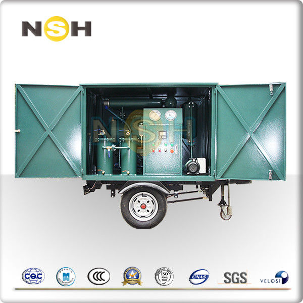 Ultra-High Voltage Trailer-Mounted Transformer Oil Filtration System 550KV-800KV Insulating Oil Treatment