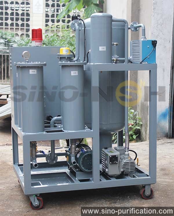 Dehydration Degassing Vacuum Oil Purifier 186kw Closed Type