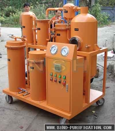 Degassing Dehydration Lubrication Oil Purifier 12000L/H Closed Type