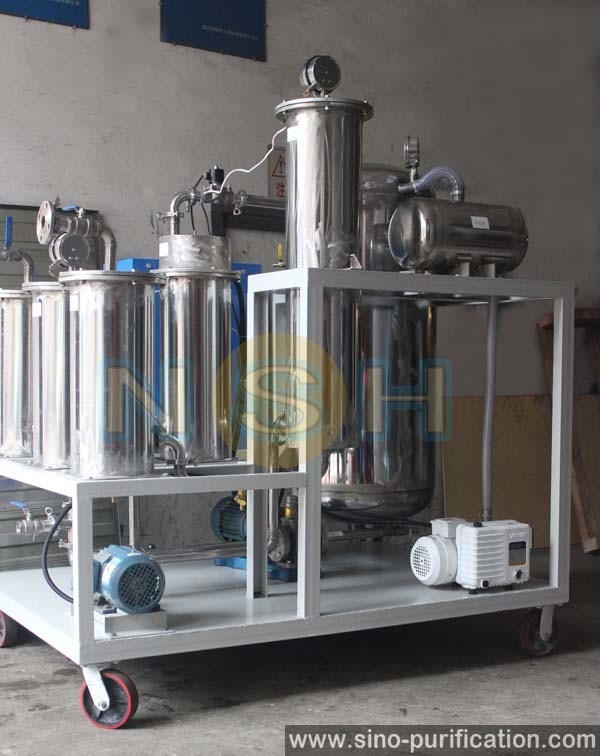 Turboset Vacuum Phosphate Ester Fuel Oil Purifier 40kw 3000L/H